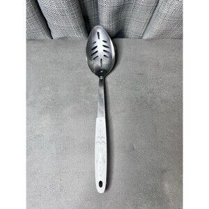 VTG Flint Arrowhead Wheat Pattern Slotted Spoon Kitchen Utensil
